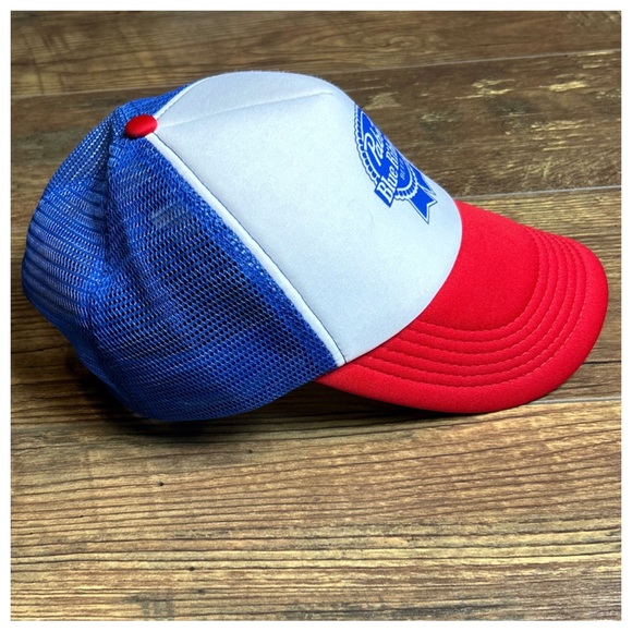 NWOT Pabst Blue Ribbon Trucker SnapBack - Picture 8 of 13